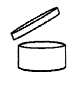 symbol otevřené nádobky